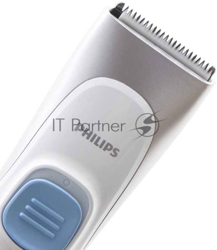 Машинка для стрижки Philips HC1091/15 белый/серый (насадок в компл:4шт)