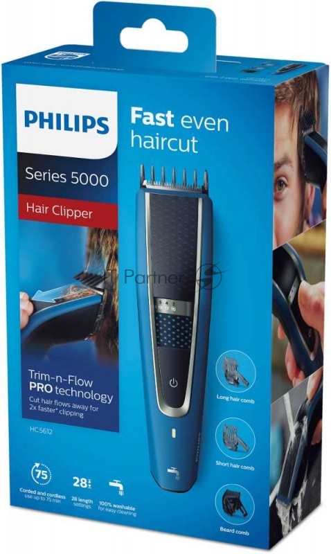 Машинка для стрижки Philips HC5612/15 синий