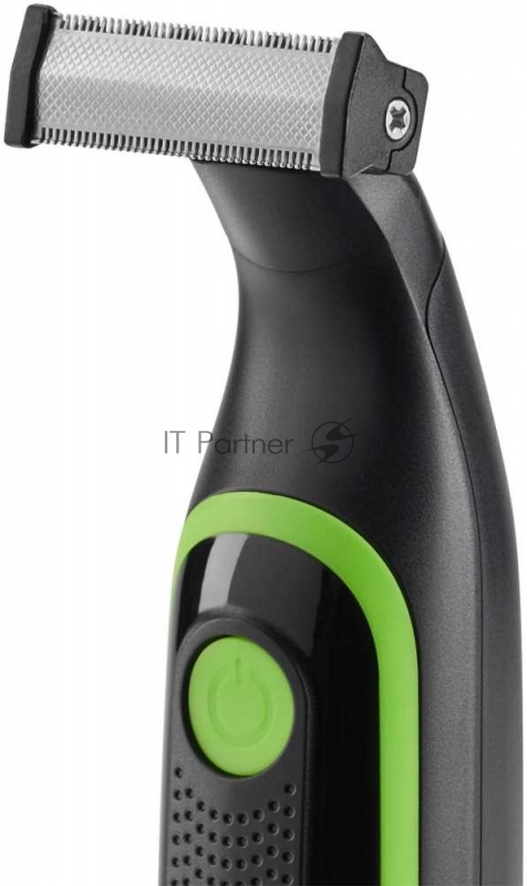 Машинка для стрижки Polaris PHC 0303RB черный/лайм 240Вт