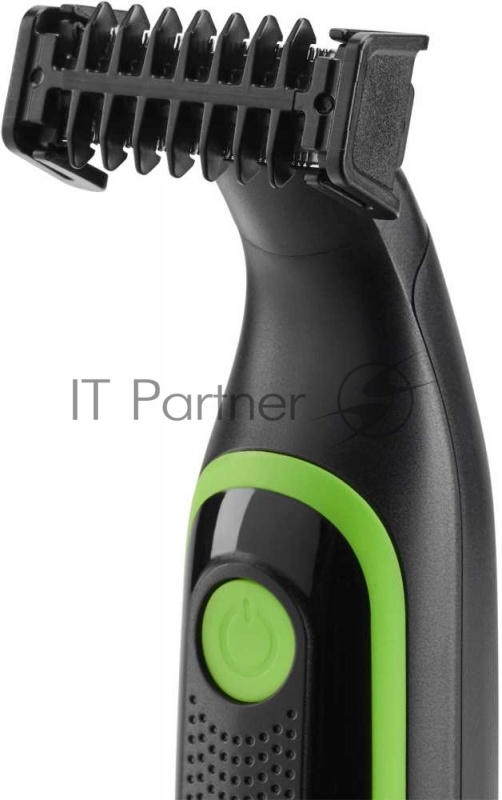 Машинка для стрижки Polaris PHC 0303RB черный/лайм 240Вт