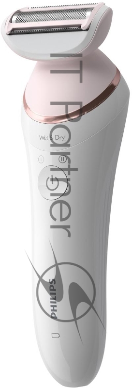 Эпилятор Philips Эпилятор Philips/ 2 скорости, широкая головка, Wet&Dry, беспроводной, opti light, 6 аксессуаров
