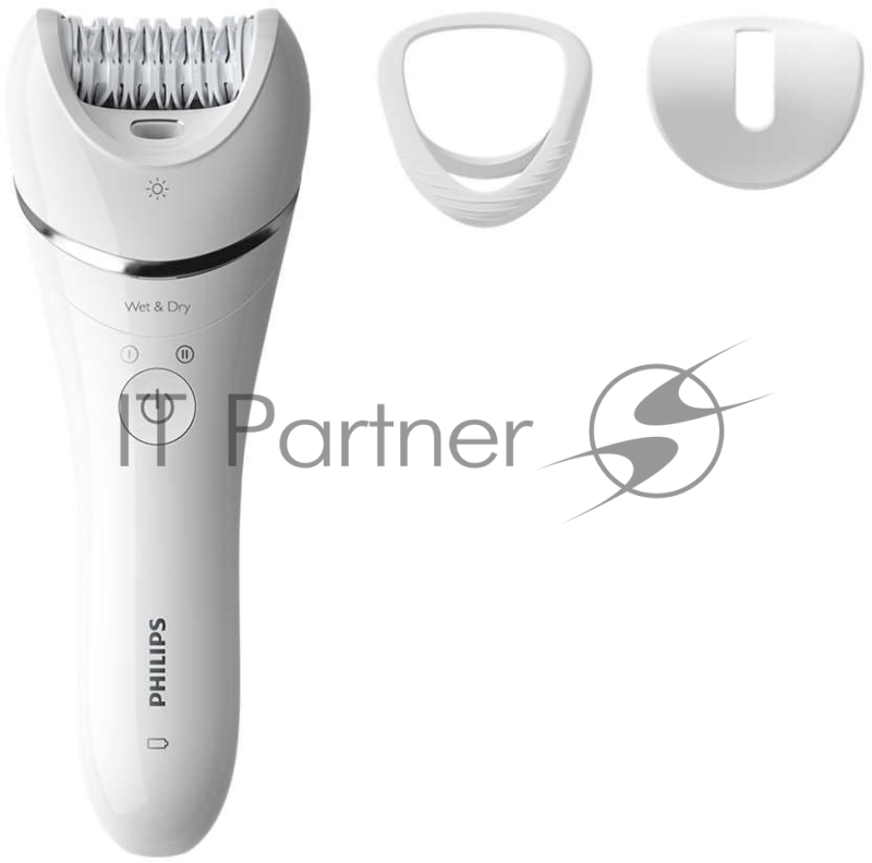 Эпилятор Philips Эпилятор Philips/ 2 скорости, широкая головка, Wet&Dry, беспроводной, opti light, 2 аксессуара