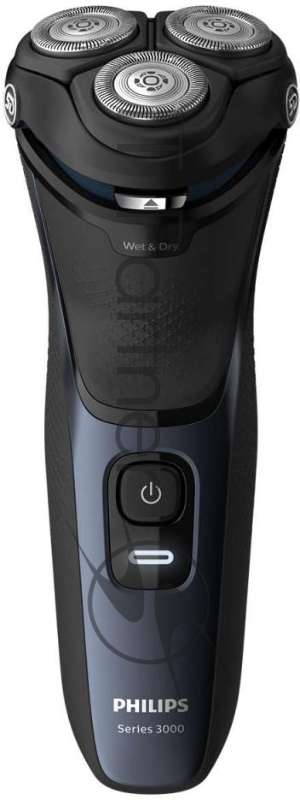 Бритва роторная Philips S3134/51 реж.эл.:3 питан.:аккум. черный