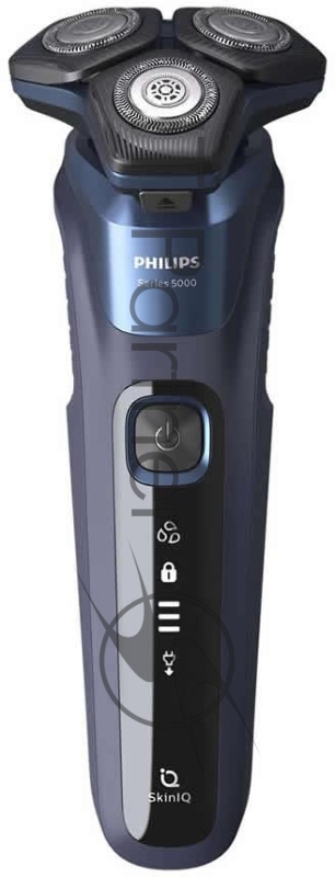 Бритва роторная Philips S5585/35 питан.:аккум. темно-синий