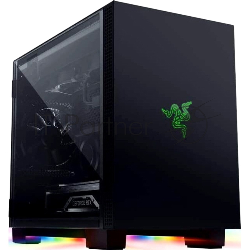Корпус ПК Razer Tomahawk M1 (M1/Mini-ITX/Aluminum/Tempered Glass/Desktop Chassis) Razer Tomahawk M1 (M1/Mini-ITX/Aluminum/Tempered Glass/Desktop Chassis)