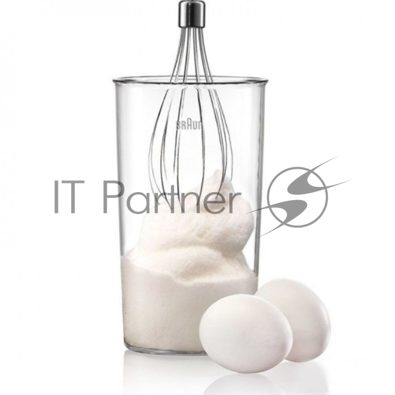 Блендер погружной Braun MQ 3035 WH Sauce 700Вт белый/синий