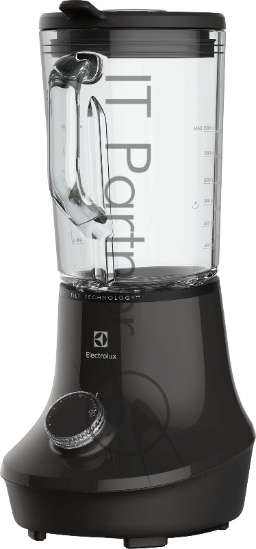 Блендер настольный Electrolux E6TB1-4GB, мощность 700 Вт, авто программы для смузи и колки льда, кнопка импульс, 6 ножей из нержавеющей стали, универсальный измельчитель, кувшин 1.5 л., цвет черный