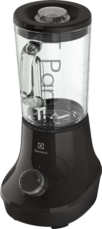 Блендер настольный Electrolux E6TB1-4GB, мощность 700 Вт, авто программы для смузи и колки льда, кнопка импульс, 6 ножей из нержавеющей стали, универсальный измельчитель, кувшин 1.5 л., цвет черный