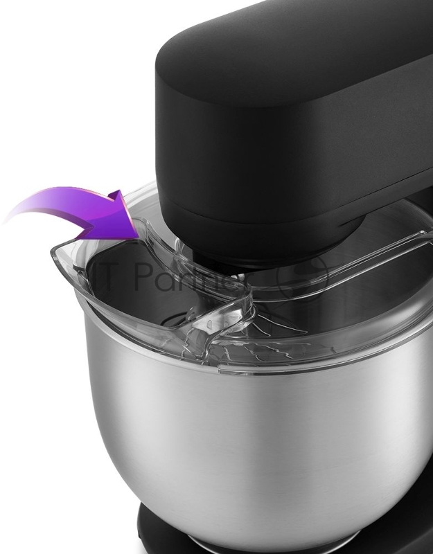 Миксер планетарный Kitfort КТ-3028-1 1000Вт черный