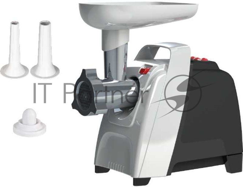 Мясорубка Аксион М 61.01 черно-серебристая