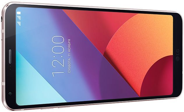 Смартфон LG H870S G6 32Gb золотистый моноблок 3G 4G 2Sim 5.7 1440x2880 Android 7.0 13Mpix 802.11abg
