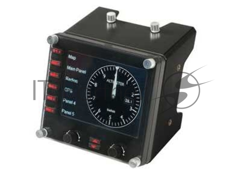 Контроллер игровой Logitech G Saitek Pro Flight Instrument Panel (приборная панель с ЖК-дисплеем для авиасимуляторов)