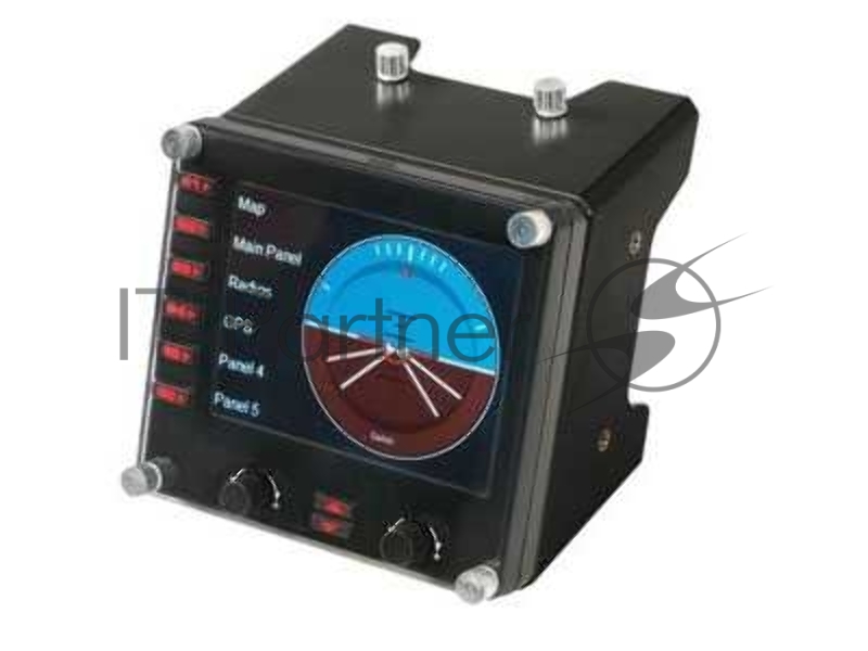 Контроллер игровой Logitech G Saitek Pro Flight Instrument Panel (приборная панель с ЖК-дисплеем для авиасимуляторов)