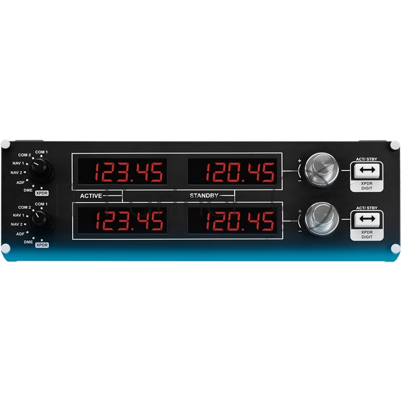 Контроллер игровой Logitech G Saitek Pro Flight Radio Panel (радиопанель для авиасимуляторов)