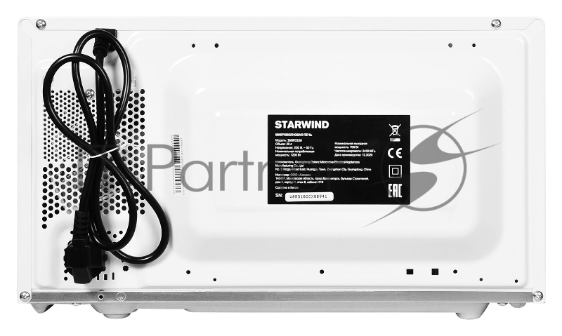 Микроволновая Печь Starwind SMW3520 20л. 700Вт белый/черный