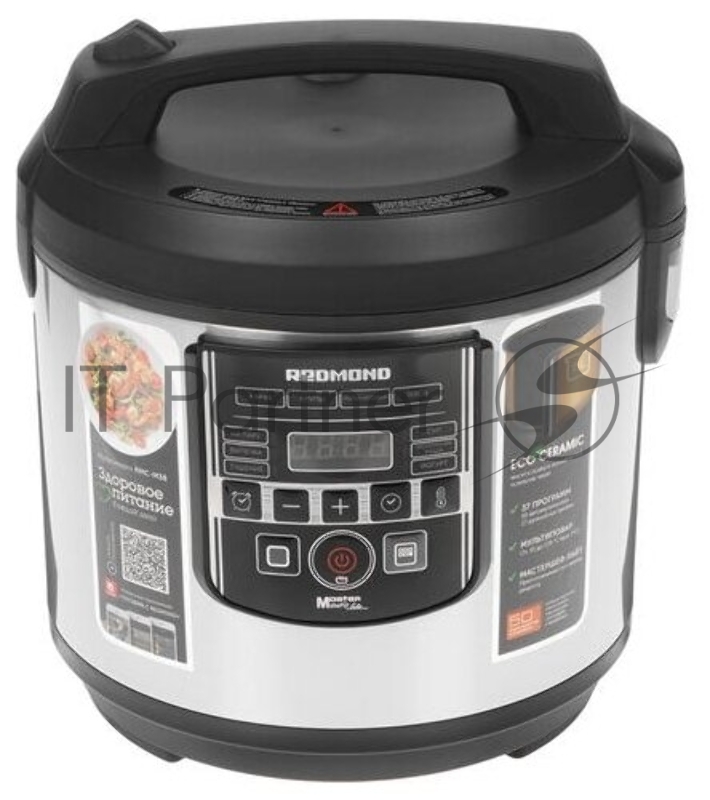 Мультиварка Redmond RMC-M38 5л 860Вт черный/серебристый