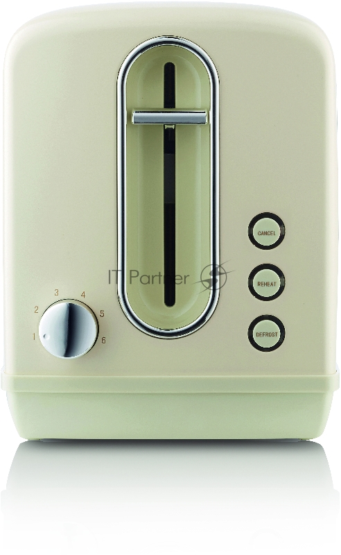 Тостер Gorenje T1100CLI 860Вт бежевый/серебристый