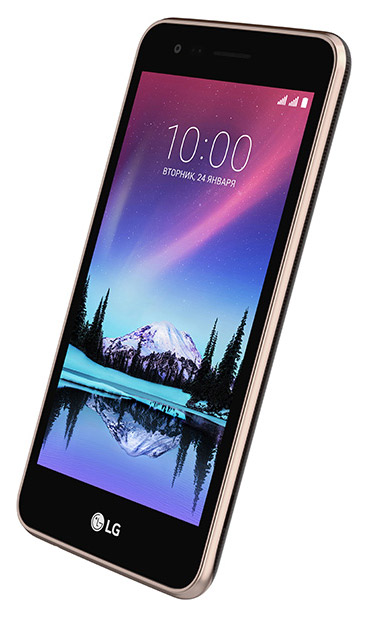 Смартфон LG K7 (2017) X230 8Gb Brown 5 480x854 Android 6.0 Dual Sim