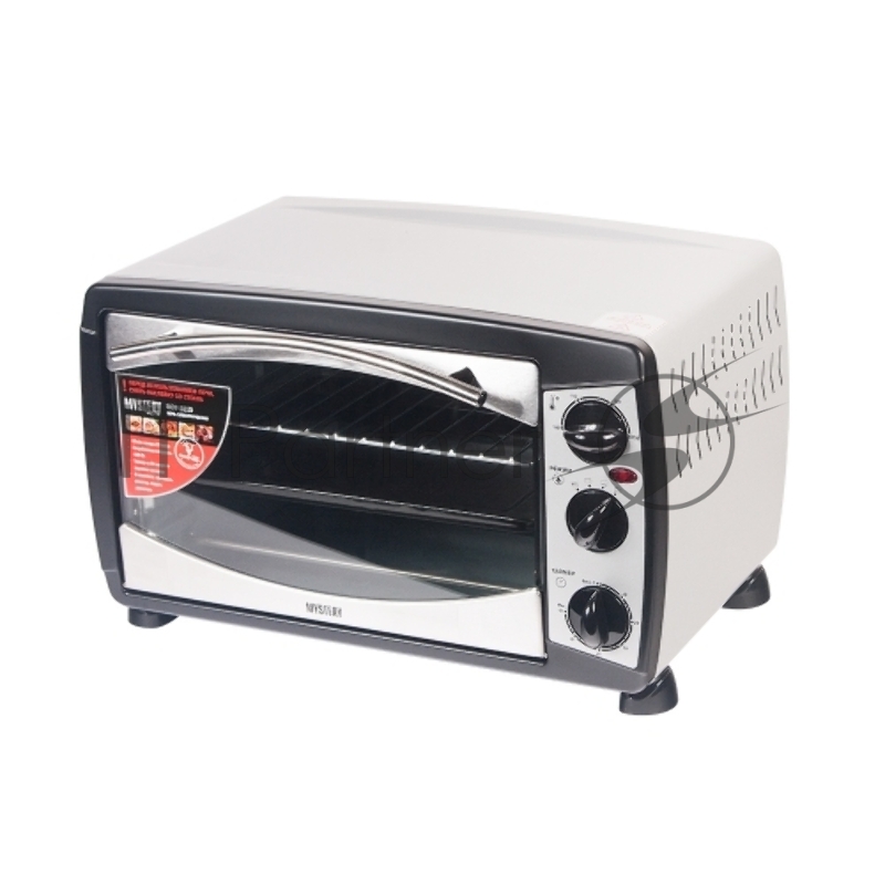 Электрическая печь Mystery MOT-3325 (черный, 1500 Вт. 23 л. механическое управление)