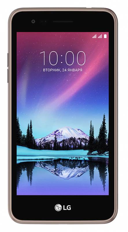 Смартфон LG K7 (2017) X230 8Gb Titan 5 480x854 Android 6.0 Dual Sim