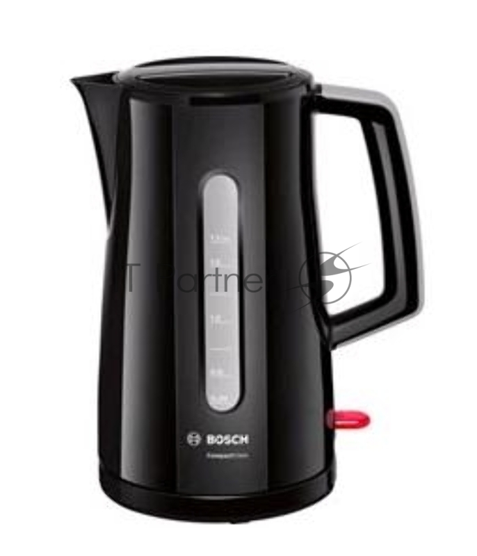 Чайник электрический Bosch TWK3A013 1.7л. 2400Вт черный (корпус: пластик)