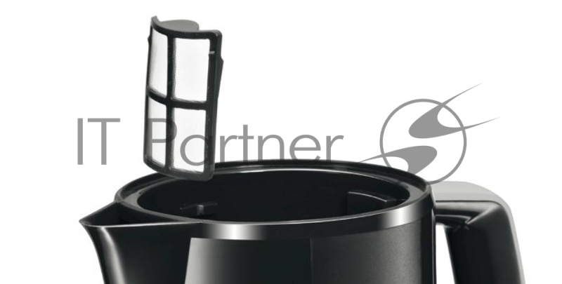 Чайник электрический Bosch TWK3A013 1.7л. 2400Вт черный (корпус: пластик)