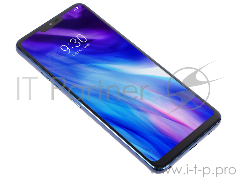 Смартфон LG G710E G7 64Gb 4Gb синий моноблок 3G 4G 2Sim 6.1 1440x3120 Android 8.0 16Mpix 802.11abgn