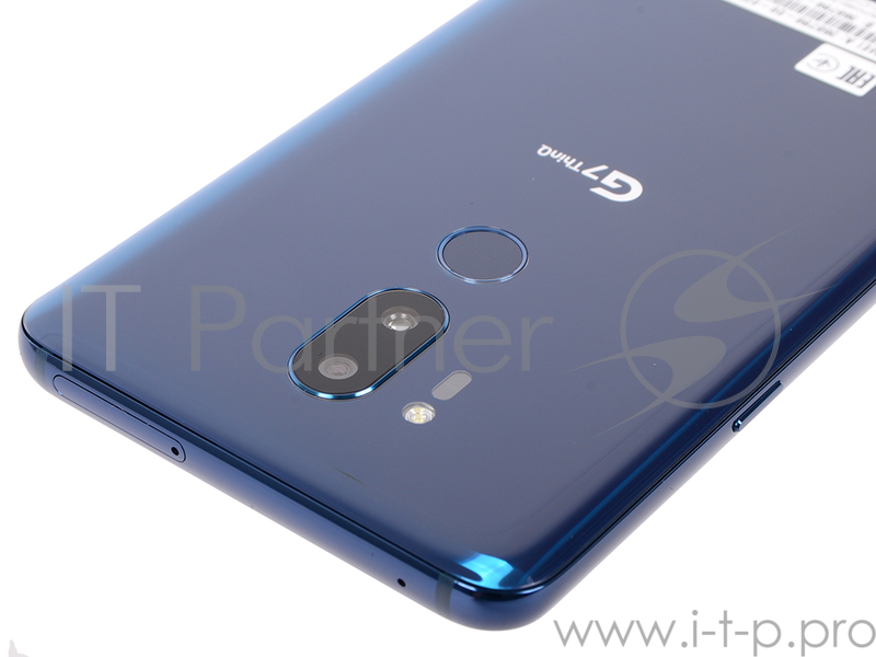 Смартфон LG G710E G7 64Gb 4Gb синий моноблок 3G 4G 2Sim 6.1 1440x3120 Android 8.0 16Mpix 802.11abgn