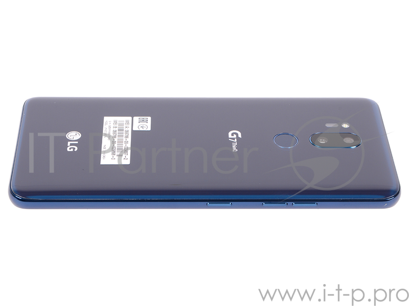 Смартфон LG G710E G7 64Gb 4Gb синий моноблок 3G 4G 2Sim 6.1 1440x3120 Android 8.0 16Mpix 802.11abgn