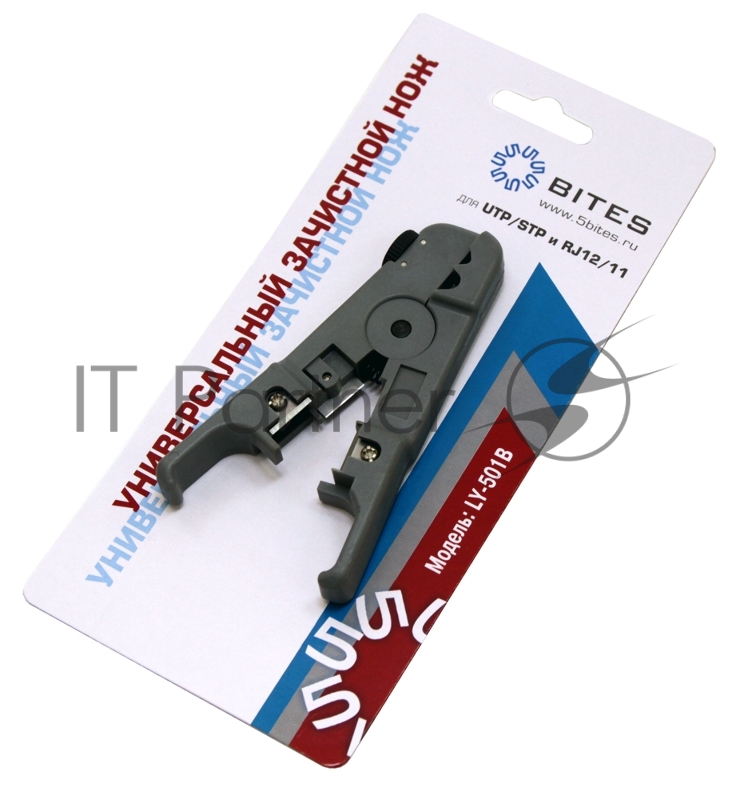 Зачистной нож 5bites LY-501B UTP / STP / TEL, регулировка лезвия (шайба)