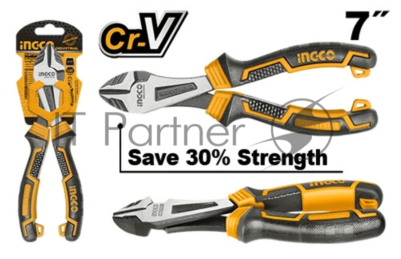 Кусачки боковые с увеличенным рычагом усиленные