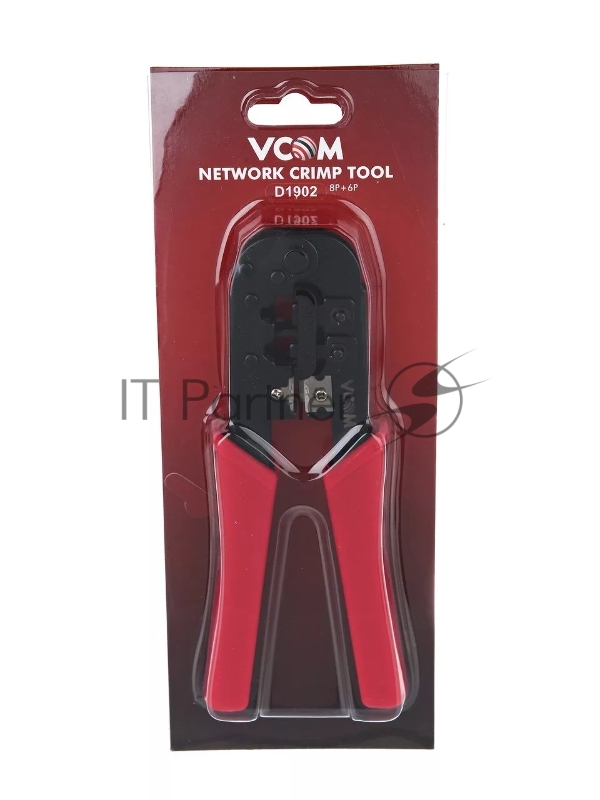 Клещи обжимные VCOM D1902 (RJ-45, RJ-11, RJ-12(UTP)), 6P/8P