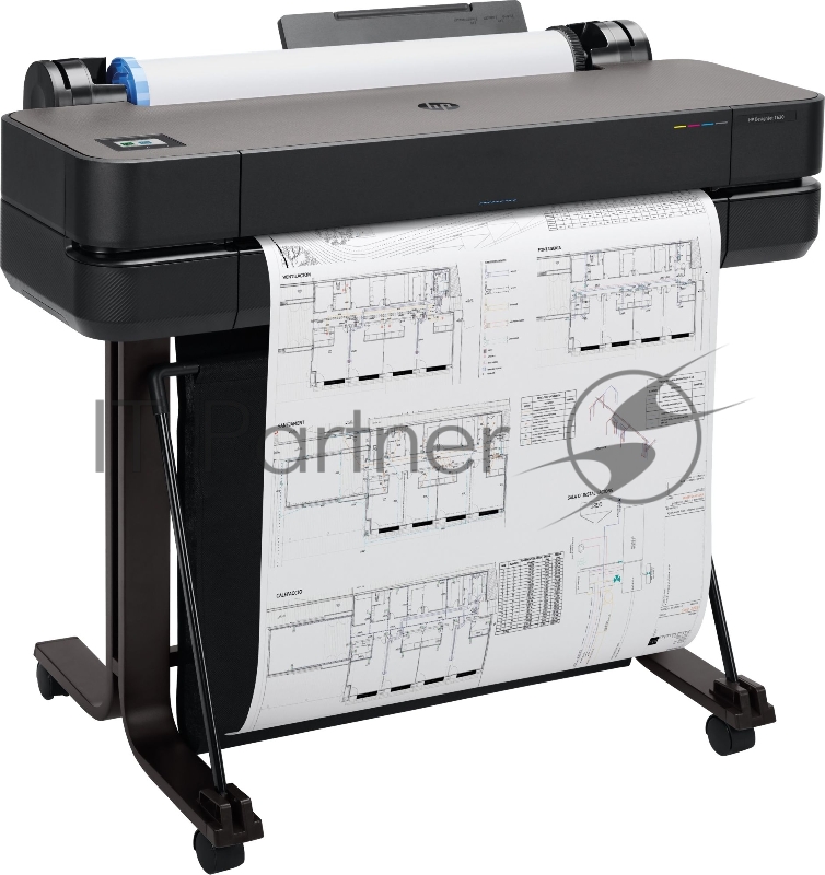 Плоттер HP Designjet T630 (24, A1, 2400x1200dpi, 30сек/A1, 1Gb, WiFi, Lan, USB, подставка)