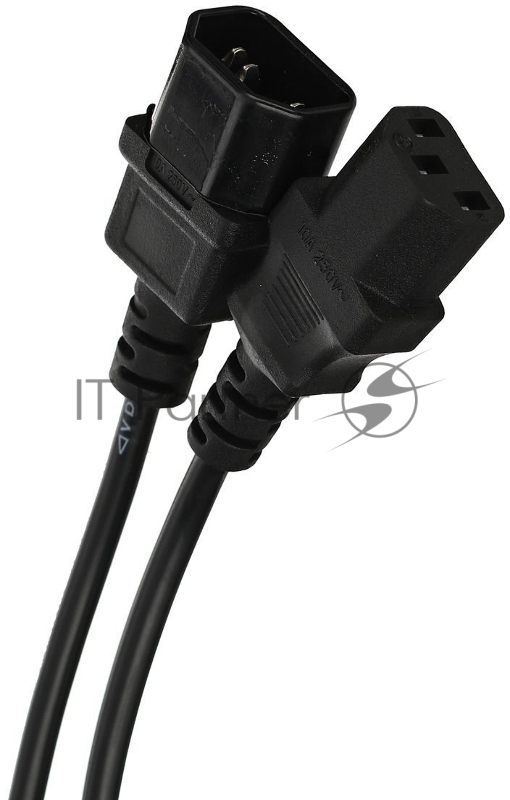 Кабель монитор - компьютер 220V (UPS -> устройство) VCOM <VDE> 3G*0.75mm (CE001-CU) 3м