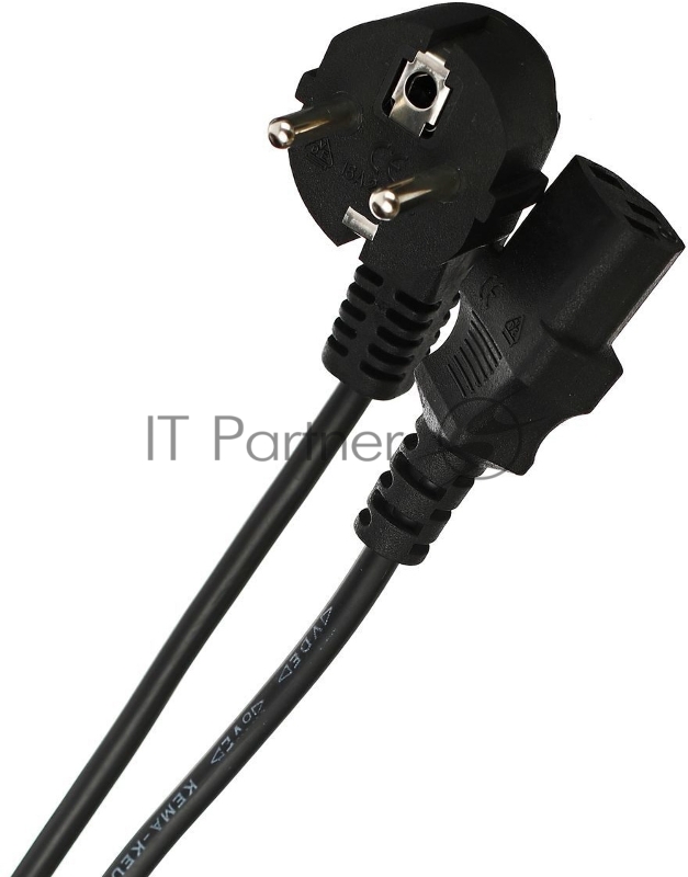 Кабель компьютер-розетка 220V (EURO) <VDE> 3G0,75mm2 VCOM {CE021-CU} 1,8м