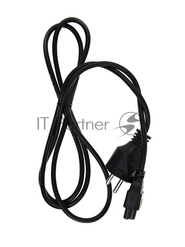 Кабель питания для ноутбуков 3-pin, с заземлением, 220V (EURO) 1.8м,медь, Telecom <TE022-CU0.5-1.8M>