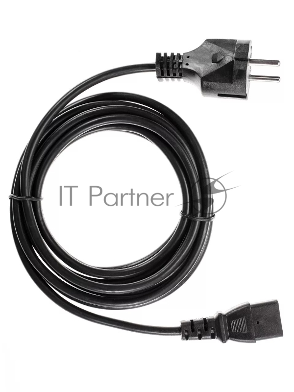 Кабель компьютер - розетка 3m 220V (Европейский стандарт) VCOM/TELECOM