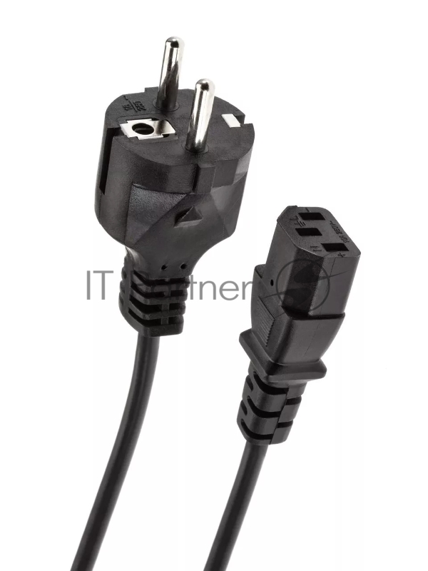 Кабель компьютер - розетка 3m 220V (Европейский стандарт) VCOM/TELECOM