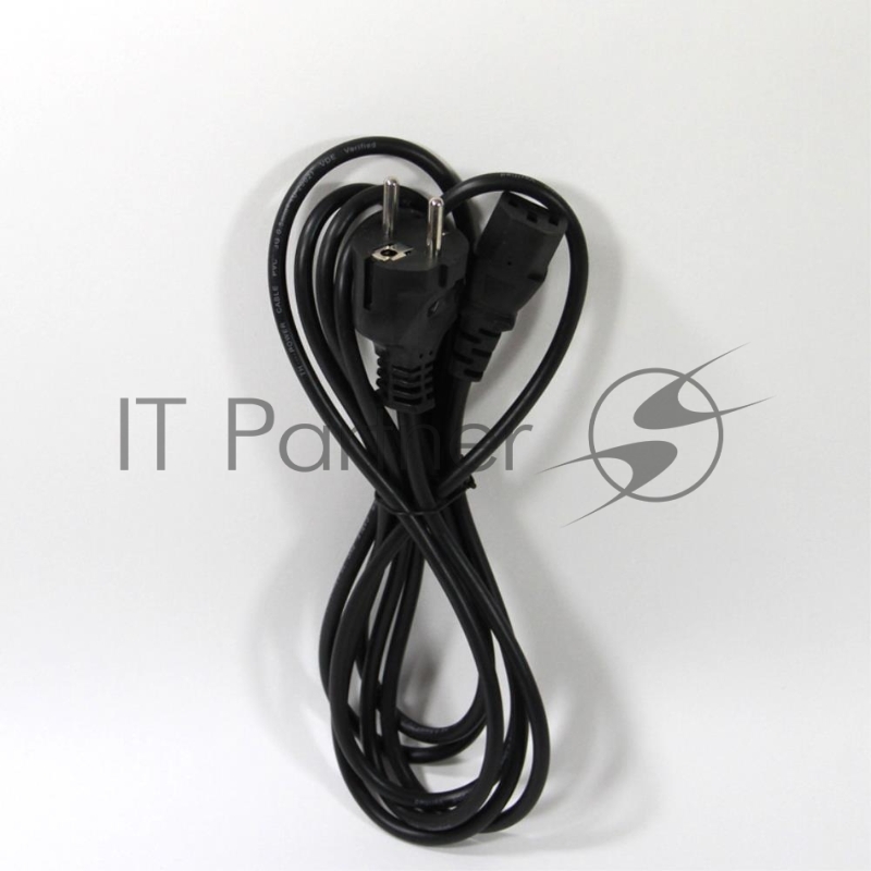 Кабель компьютер - розетка 3m 220V (Европейский стандарт) VCOM/TELECOM