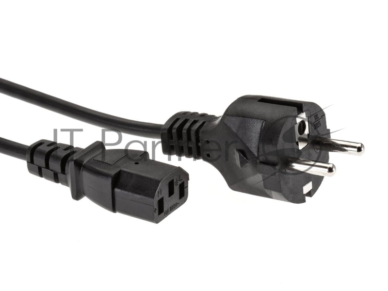 Кабель компьютер - розетка 1.8m 220V (Европейский стандарт) VCOM/TELECOM
