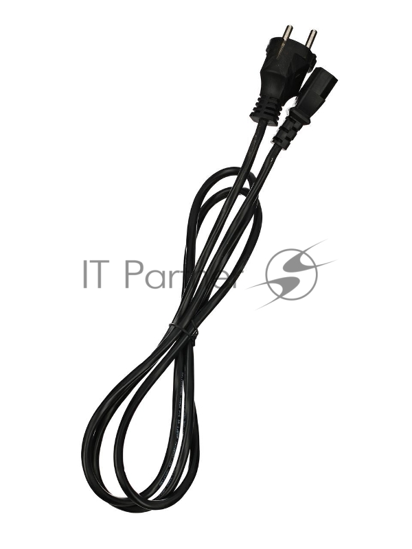 Кабель компьютер-розетка 220V EURO VDE 3G*1.0mm2 медь TELECOM TE021-CU 1,8м