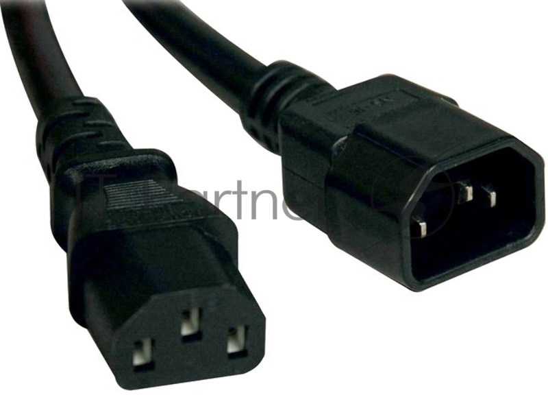 Кабель питания CyberPower EX1018BKC14-C13 (1.8M С14-С13) IEC 320 (C13) -IEC 320 (C14) (1.8м.) 10А Cable CyberPower EX1018BKC14-C13 (1.8M С14-С13) IEC 320 (C13) -IEC 320 (C14) (1.8m) 10А
