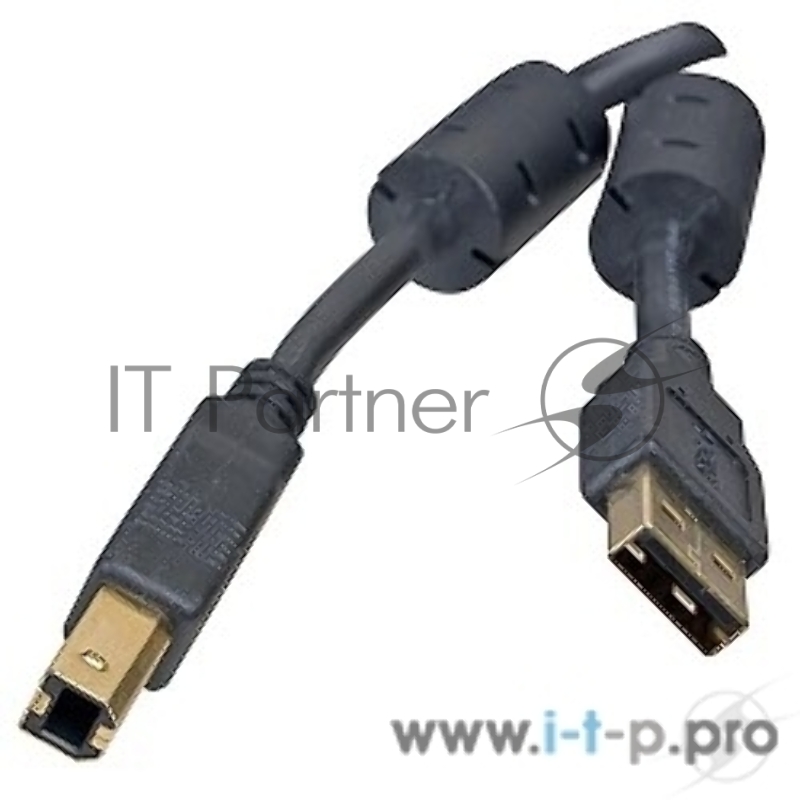 Кабель Defender USB04-10 PRO Кабель USB 2.0 для соед. 3.0м AM/BM , зол.конт, 2фер.фил. (87431)