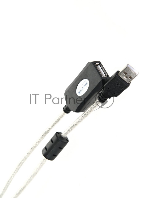 Кабель VCOM VUS7049-10M USB2.0-repeater, удлинительный активный <Am-->Af> 10м