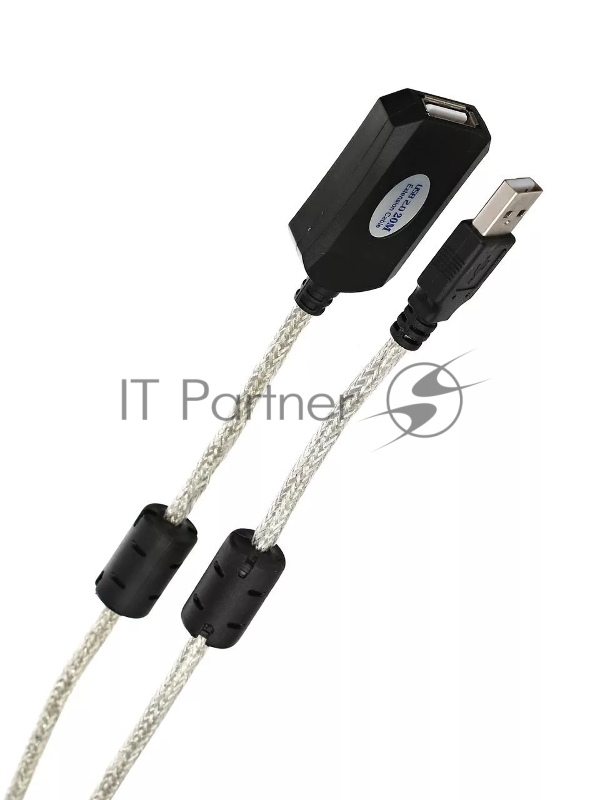 Кабель-адаптер VCOM VUS7049-25M USB2.0-repeater, удлинительный активный <Am-->Af> 25м