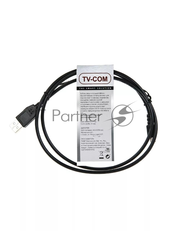 Кабель TV-COM USB 2.0 A-MICRO 1M (TC6940-1M) 6926123462652