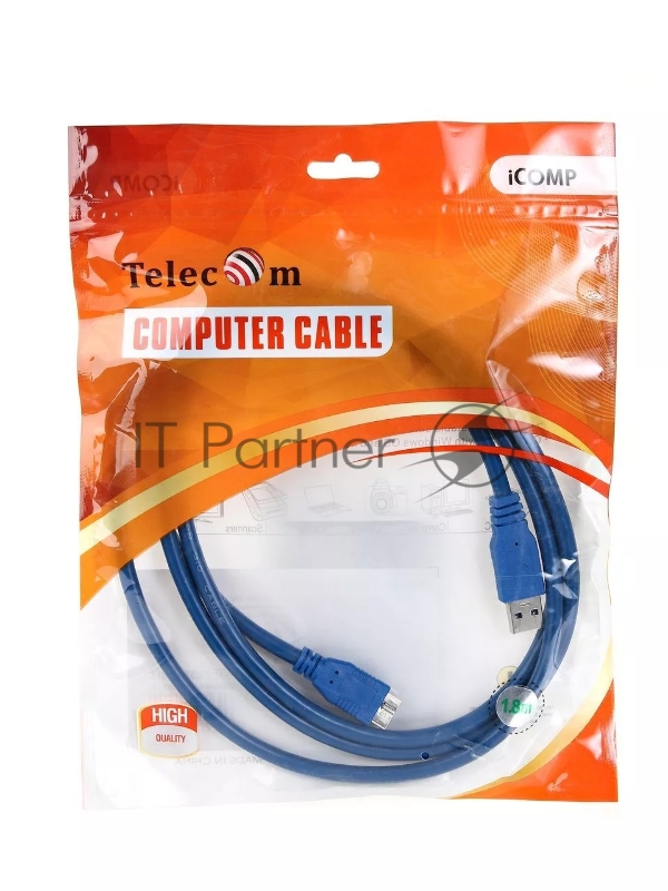 Кабель соединительный Telecom USB3.0 Am-MicroBm 1.8m (TUS717-1.8M) 6926123463154