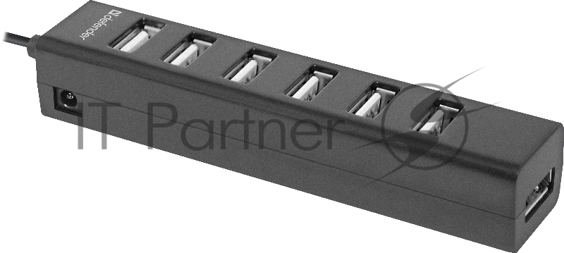 Универсальный USB разветвитель Quadro Swift USB2.0, 7 портов DEFENDER