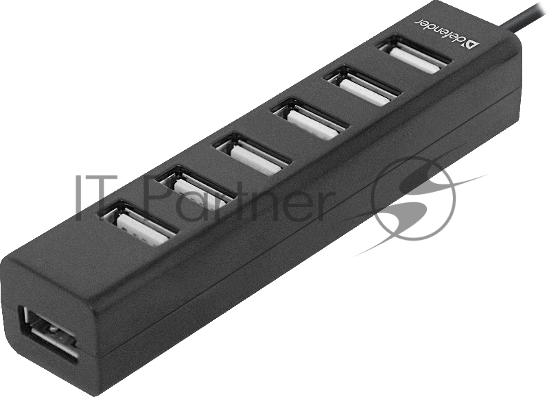 Универсальный USB разветвитель Quadro Swift USB2.0, 7 портов DEFENDER