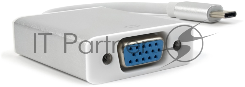 Переходник Greenconnect Конвертер-переходник USB TypeC > VGA 15F GCR серия Greenline (GCR-UTC2VGA)